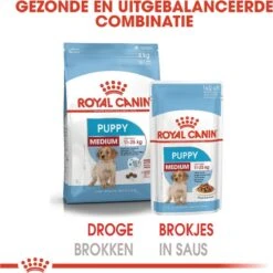Royal Canin Shn Medium Puppy Pouch - Hondenvoer - 10 X 140 G 24 Royal Canin Shn Medium Puppy Pouch - Hondenvoer - 10 X 140 G -Huisdier Verkoop 1198x1200 28
