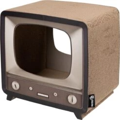 District 70 TELLY - Retro TV Krabmeubel - Instagrammable Kartonnen TV Voor Katten - 39 X 27 X 37 Cm 20 District 70 TELLY - Retro TV Krabmeubel - Instagrammable Kartonnen TV Voor Katten - 39 X 27 X 37 Cm -Huisdier Verkoop 1198x1200 56