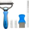 TwinQ Vachtverzorgingsset Hond/kat - Professionele 2-zijdige Ondervacht Kam - Klittenkam Voor Honden En Katten - Verwijderd Klitten En Voorkomt Haaruitval - Incl. Vlooienkam En Tandenborstel 1 TwinQ Vachtverzorgingsset Hond/kat - Professionele 2-zijdige Ondervacht Kam - Klittenkam Voor Honden En Katten - Verwijderd Klitten En Voorkomt Haaruitval - Incl. Vlooienkam En Tandenborstel -Huisdier Verkoop 1200x1004