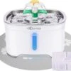 Qumax RVS Drinkfontein Voor Kat Met 3 Filters & Matje - Water Fontein - Waterdispenser - Waterautomaat - 2,5 L -Huisdier Verkoop 1200x1010 1