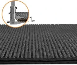 Behave Kattenbakmat - Dubbele Laag - Honingraatdesign - Waterdicht - Katten Grit Opvanger - Schoonloopmat - Kattenbak Mat - Zwart - 45*60 Cm -Huisdier Verkoop 1200x1012 9