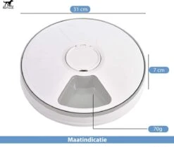 PetFriends Automatische Voerbak Voor Hond En Kat - Incl. Batterijen - Voerautomaat Met 6 Compartimenten - 24 Uurs Timer - Elektrische Voederbak -Huisdier Verkoop 1200x1014 2