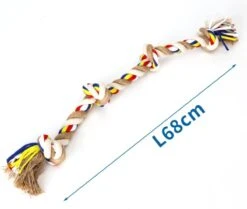 Nobleza Hondentouw - Speeltouw Hond - Flostouw Hond - Trektouw Hond - Lang - Geknoopt -Huisdier Verkoop 1200x1017 4