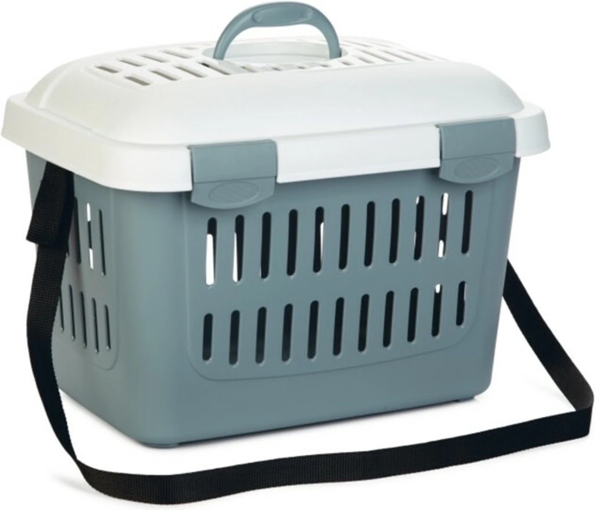 Beeztees Reismand Gulliver Midi Lichtblauw - Wit 45 X 33 X 33 Cm 5 Beeztees Reismand Gulliver Midi Lichtblauw - Wit 45 X 33 X 33 Cm - Afbeelding 3