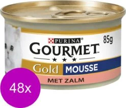 Gourmet Gold Mousse 85 G - Kattenvoer - 48 X Zalm 9 Gourmet Gold Mousse 85 G - Kattenvoer - 48 X Zalm -Huisdier Verkoop 1200x1030 8