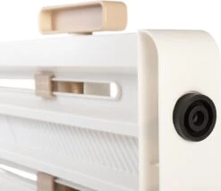 Iris Ohyama Huisdier Bariere PBR-600 - Kunststof - Wit/Beige - Uitschuifbaar -Huisdier Verkoop 1200x1034 1