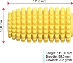 Merkloos Corn Dog Toothbrush - Honden Speelgoed - Hondenspeelgoed - Honden Tandenborstel - Gezond Dieet - Hondenspeeltje - Honden Speelgoed Intelligentie -Huisdier Verkoop 1200x1042 4
