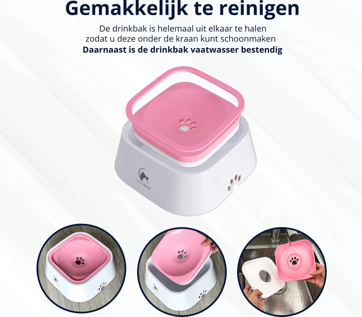 Lovely Pets - Drinkbak Hond - Drinkbak Voor Honden - Waterbak - Anti Knoei - Verminderd Slobberen - Onderweg - Hond - Drinkbak - Huisdier - Water Bowl - Roadrefresher - LARGE - Roze 15 Lovely Pets - Drinkbak Hond - Drinkbak Voor Honden - Waterbak - Anti Knoei - Verminderd Slobberen - Onderweg - Hond - Drinkbak - Huisdier - Water Bowl - Roadrefresher - LARGE - Roze - Afbeelding 13