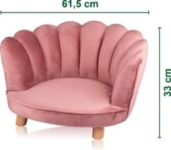 Maxxpro Katten- En Hondenstoel - Roze - Verhoogd Met Houten Poten - Fluweel Materiaal - 61.5 X 52 X 33 CM - Huisdieren Tot 80 KG 13 Maxxpro Katten- En Hondenstoel - Roze - Verhoogd Met Houten Poten - Fluweel Materiaal - 61.5 X 52 X 33 CM - Huisdieren Tot 80 KG -Huisdier Verkoop 1200x1057 9
