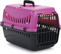 Beeztees Gypsy - Reismand - Roze/Antraciet - 45x26x29 Cm