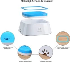 Els Pets Drinkbak Voor Honden - Anti Knoei Drinkbak - 1.5L - Anti Slobberen - Drinkbak Voor In De Auto - Road Refresher - Blauw -Huisdier Verkoop 1200x1063 2