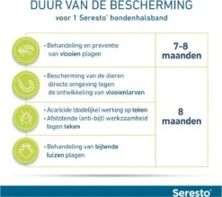 Seresto Vlooien En Tekenband - Kleine Hond - 0 Tot 8 Kg 32 Seresto Vlooien En Tekenband - Kleine Hond - 0 Tot 8 Kg -Huisdier Verkoop 1200x1064 5