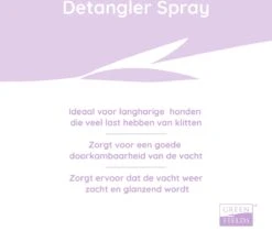 Greenfields Anti-Klit Spray Voor Honden - Ideaal Voor Honden Met Lange Of Krullende Vacht - 270 Ml 13 Greenfields Anti-Klit Spray Voor Honden - Ideaal Voor Honden Met Lange Of Krullende Vacht - 270 Ml -Huisdier Verkoop 1200x1067 1
