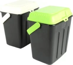 Maelson Dry Box - Voedselcontainer Zwart Groen Met Bijgeleverd Schepje - Bewaarbox In 4 Maten Van 7,5 Kg Tot 20 Kg - Maelson Dry Box 3 Zonder Schepje -Huisdier Verkoop 1200x1069 2