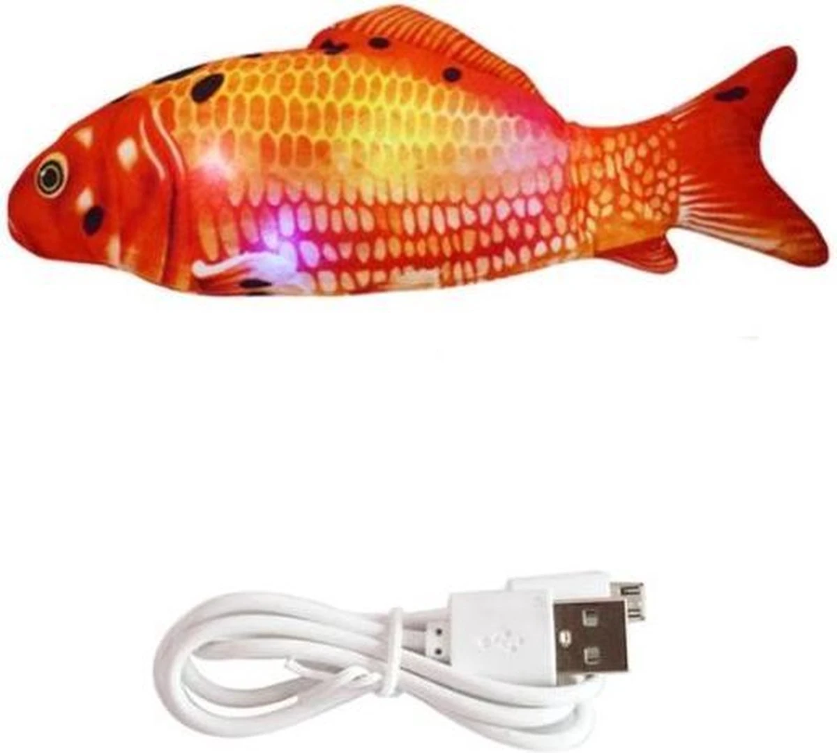 Elektronisch Bewegende Vis - Automatisch Kattenspeeltje - Speelgoed Voor Katten - Dansende Vis - USB Oplaadbaar 4 Elektronisch Bewegende Vis - Automatisch Kattenspeeltje - Speelgoed Voor Katten - Dansende Vis - USB Oplaadbaar - Afbeelding 2