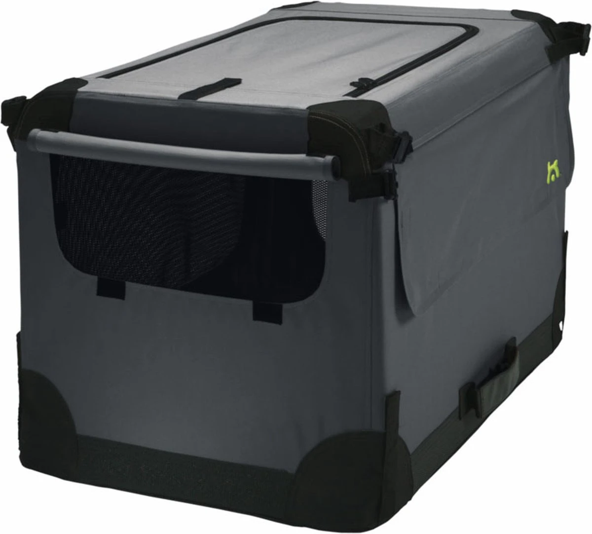 Maelson Soft Kennel - Robuuste Hondenbench Van Zacht Materiaal - Opvouwbare Kennel Met Stevig Stalen Binnenframe - Zwart/antraciet - XXS / XS / S / M / L / XL / XXL - 92 L 8 Maelson Soft Kennel - Robuuste Hondenbench Van Zacht Materiaal - Opvouwbare Kennel Met Stevig Stalen Binnenframe - Zwart/antraciet - XXS / XS / S / M / L / XL / XXL - 92 L - Afbeelding 6