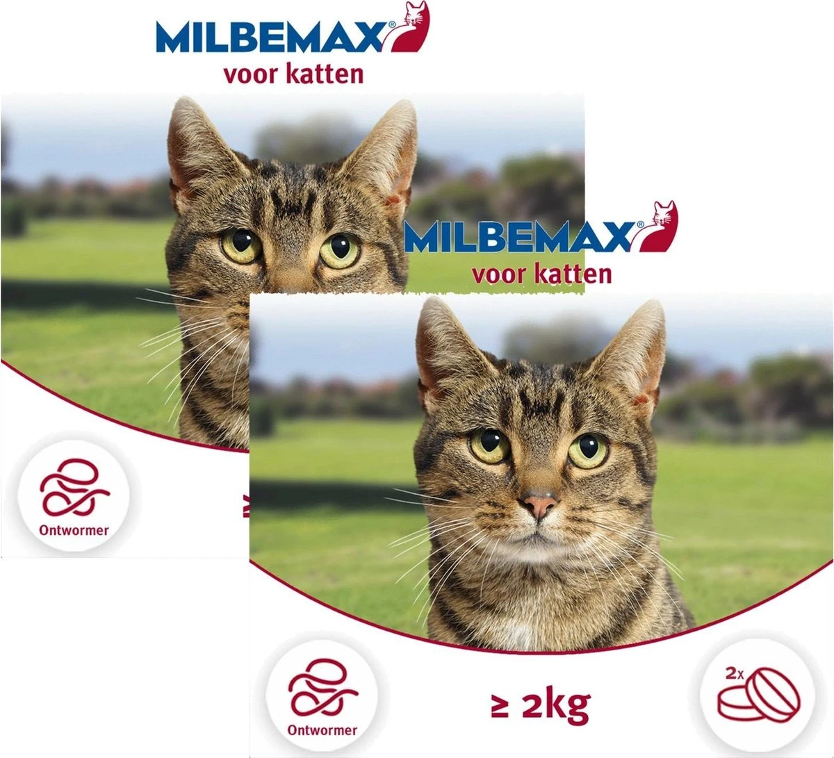 Elanco Milbemax Kat - Anti Wormenmiddel - 2 X 2 Tab 2-8kg 4 Elanco Milbemax Kat - Anti Wormenmiddel - 2 X 2 Tab 2-8kg - Afbeelding 2
