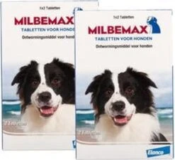Milbemax Grote Hond 2x2 Tabletten - 1 ST à 2 X 2 TABL 31 Milbemax Grote Hond 2x2 Tabletten - 1 ST à 2 X 2 TABL -Huisdier Verkoop 1200x1094