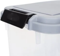 Nobleza Voercontainer - 20L - 7.2KG - Voedselcontainer Hond- Opslagcontainer - Zwenkwielen - Transparant -Huisdier Verkoop 1200x1102 6