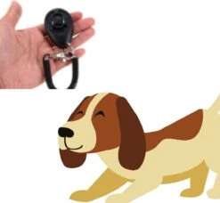 Merkloos Luxe Clicker Voor Hondentraining - Train Je Hond Op Een Vriendelijke Manier -Huisdier Verkoop 1200x1106 6