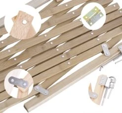 Houten Traphekje Harmonica | Traphekje Hond & Huisdieren | Extra Stevig | Inklapbaar | Met Klembevestiging | Deurhek Accordeon | Deurhekje | Hondenhek | Huisdier Hekje | Traphekje Houten -Huisdier Verkoop 1200x1107 3