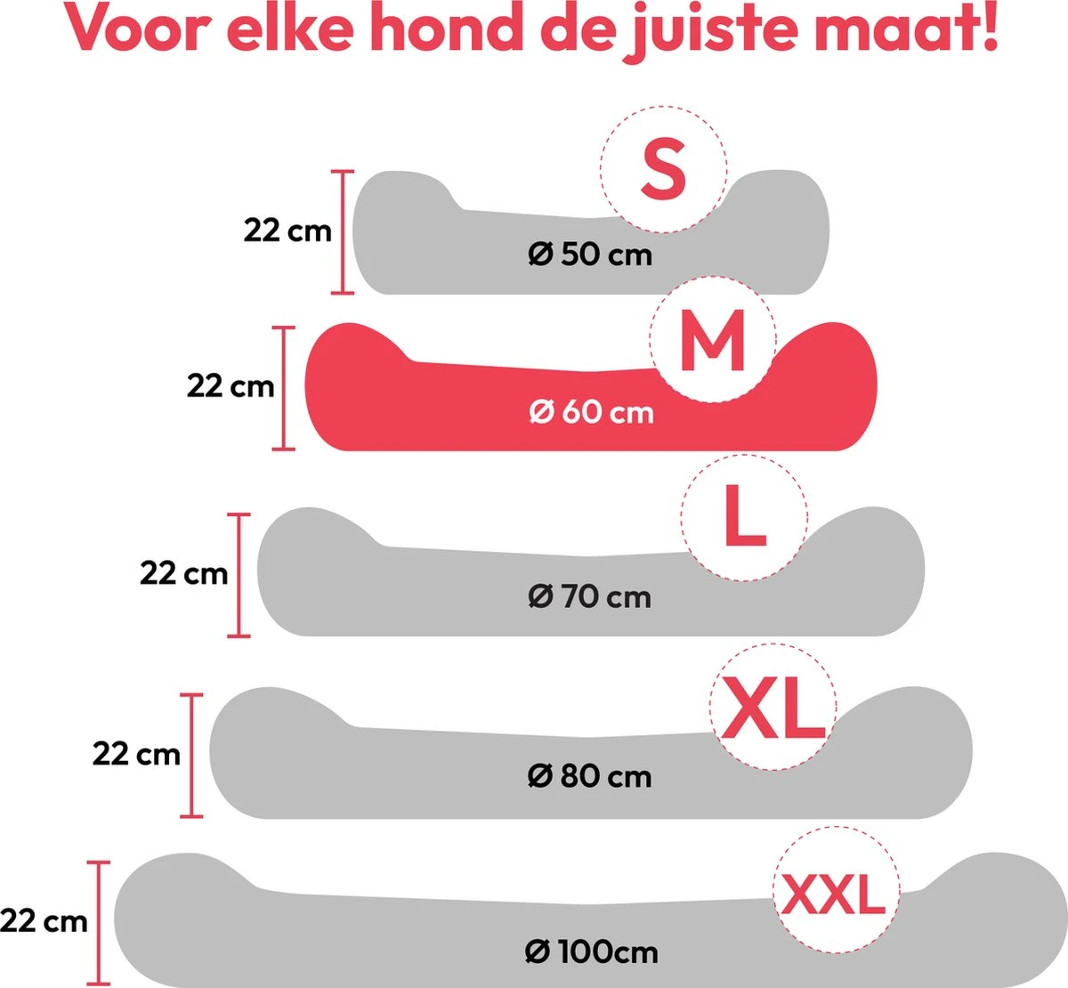 Snoozle Donut Hondenmand - Zacht En Luxe Hondenkussen - Wasbaar - Fluffy - Hondenmanden - 60cm - Lichtgrijs 10 Snoozle Donut Hondenmand - Zacht En Luxe Hondenkussen - Wasbaar - Fluffy - Hondenmanden - 60cm - Lichtgrijs - Afbeelding 8