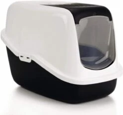 Savic Kattenbak Nestor - Kattenbak - Zwart/Wit - 56 X 39 X 38,5 -Huisdier Verkoop 1200x1116 14