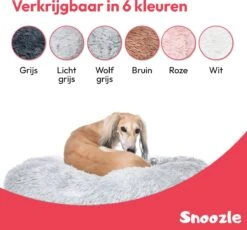 Snoozle Donut Hondenmand - Zacht En Luxe Hondenkussen - Wasbaar - Fluffy - Hondenmanden - 60cm - Lichtgrijs 18 Snoozle Donut Hondenmand - Zacht En Luxe Hondenkussen - Wasbaar - Fluffy - Hondenmanden - 60cm - Lichtgrijs -Huisdier Verkoop 1200x1118 8