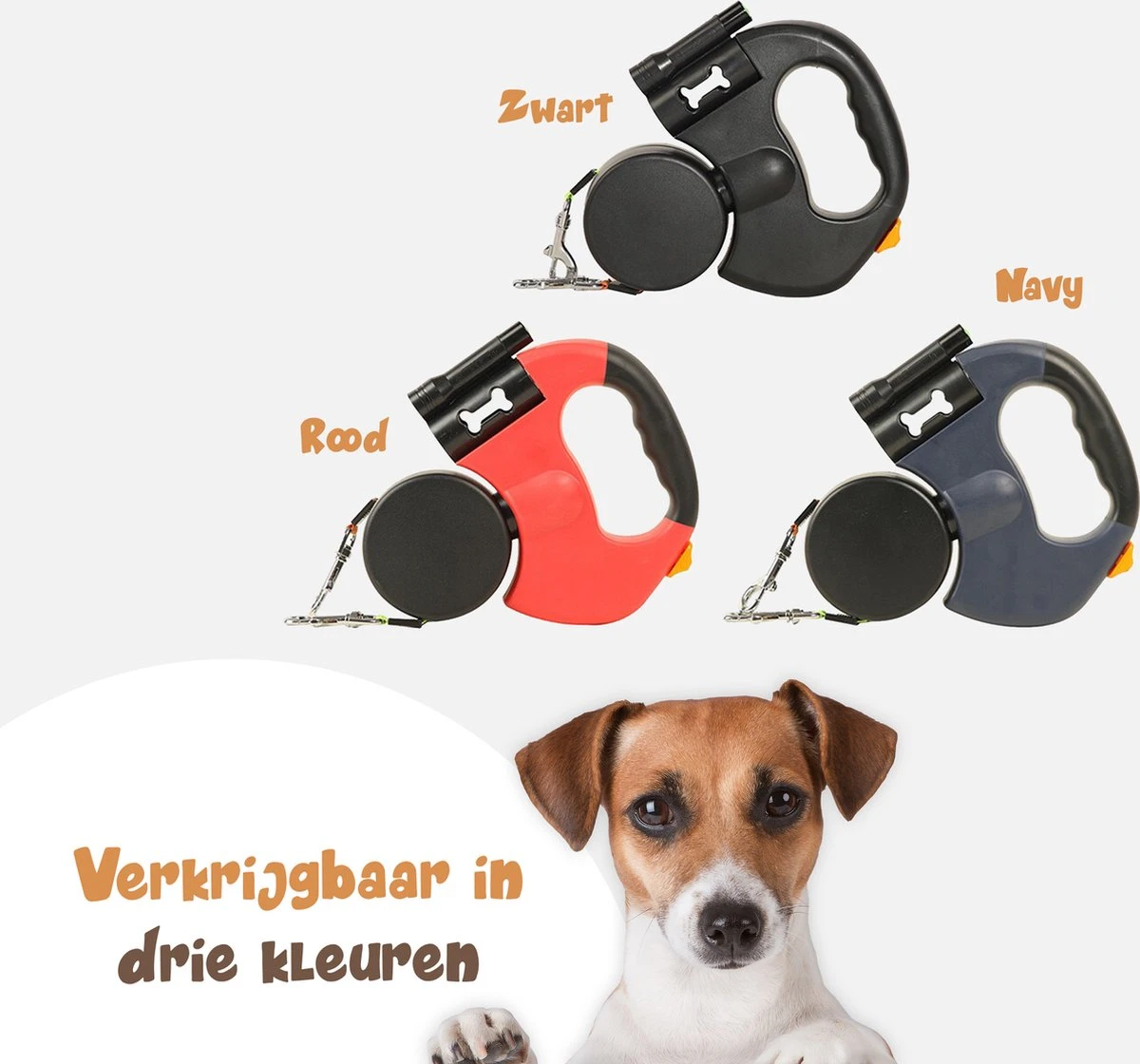 Dubbele Honden Riem – Leiband Hond – Hondenlijn – Looplijn Hond – 2 Honden – 3 Meter – Tot 12kg Per Hond – Reflecterende Lijnen – Met Zaklamp – 360° Draaien – Verstelbaar - Navy Blauw 11 Dubbele Honden Riem – Leiband Hond – Hondenlijn – Looplijn Hond – 2 Honden – 3 Meter – Tot 12kg Per Hond – Reflecterende Lijnen – Met Zaklamp – 360° Draaien – Verstelbaar - Navy Blauw - Afbeelding 9