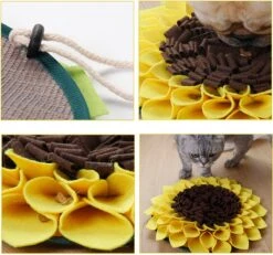 Merkloos Snuffelmat Voor Hond En Kat - Zonnebloem - Trainingsmat - Anti Schrok - 38 Centimeter 7 Merkloos Snuffelmat Voor Hond En Kat - Zonnebloem - Trainingsmat - Anti Schrok - 38 Centimeter -Huisdier Verkoop 1200x1120 7