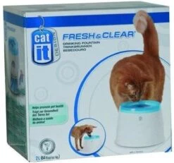 Catit Fresh And Clear - Drinkfontein Kat - Blauw /Wit - 2 L -Huisdier Verkoop 1200x1123 10