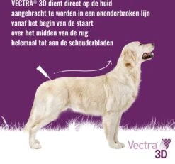 VECTRA 3D Hond - 10 Tot 25 Kg - Anti Vlooien- En Tekendruppels - 3 Pipetten -Huisdier Verkoop 1200x1123 8