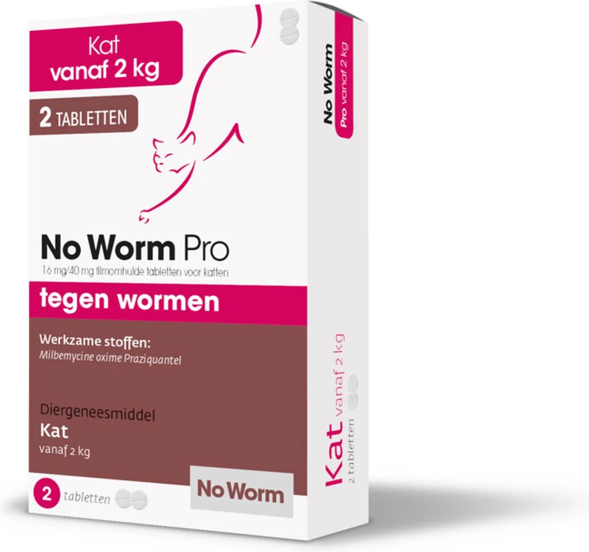 Exil No Worm Pro - Kat - 2 Tabletten 8 Exil No Worm Pro - Kat - 2 Tabletten - Afbeelding 6