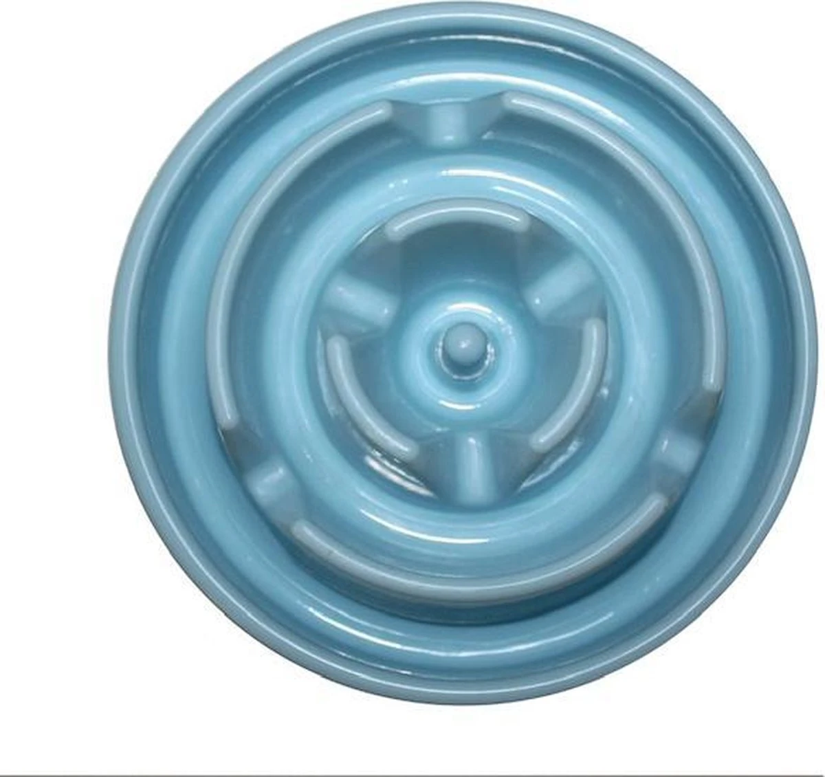 Merkloos Anti Schrok Voerbak Hond Happy Hunting Bowl Gezonder Eten En Langer Leven / Ringen Blauw 20,5cm 4 Merkloos Anti Schrok Voerbak Hond Happy Hunting Bowl Gezonder Eten En Langer Leven / Ringen Blauw 20,5cm - Afbeelding 2