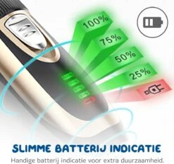 Pawwy Dieren Tondeuse Set Draadloos Voor Honden En Katten – Voor Dikke Vacht - Hondentondeuse – Hondentrimmer - Scheerapparaat - Goud -Huisdier Verkoop 1200x1135 3