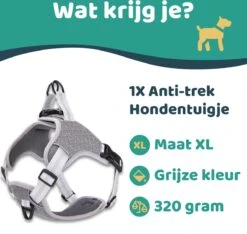 Mmoods Hondentuigje Grijs - Anti-Trek Tuig - Hondenharnas Voor Extra Grote Honden - Reflecterende Halsband Hond - Hondenhalsband Maat XL 17 Mmoods Hondentuigje Grijs - Anti-Trek Tuig - Hondenharnas Voor Extra Grote Honden - Reflecterende Halsband Hond - Hondenhalsband Maat XL -Huisdier Verkoop 1200x1135 9