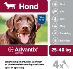 Bayer Advantix Spot-on 400/2000 25+ Kg - 4 Pipetten -Huisdier Verkoop 1200x1137 10