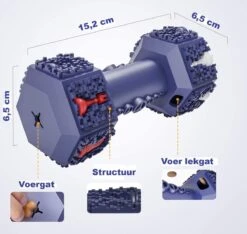 PetPetrol Honden Speelgoed -Dumbbell -Geschikt Voor Kleine En Middelgrote Honden- Tanden Schoonmaken- Kauwen- Haltervorm- Blauw- Natuurrubber Met Ananas Smaak 9 PetPetrol Honden Speelgoed -Dumbbell -Geschikt Voor Kleine En Middelgrote Honden- Tanden Schoonmaken- Kauwen- Haltervorm- Blauw- Natuurrubber Met Ananas Smaak -Huisdier Verkoop 1200x1137 11