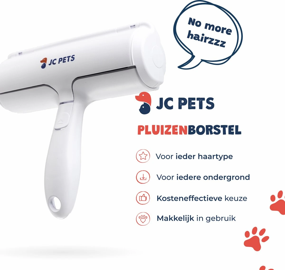 JC Pets Premium Pluizenborstel - Huisdierhaar Verwijderaar – Pluizenverwijderaar – Honden En Kattenhaar Verwijderaar - Ontpluizer - Pluizenroller 9 JC Pets Premium Pluizenborstel - Huisdierhaar Verwijderaar – Pluizenverwijderaar – Honden En Kattenhaar Verwijderaar - Ontpluizer - Pluizenroller - Afbeelding 7