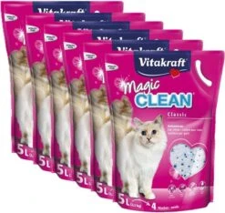Vitakraft Magic Clean - Kattenbakvulling - 6 X 5 L -Huisdier Verkoop 1200x1139 13