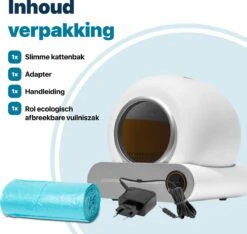 BOME Automatische Kattenbak - Zelfreinigende Kattenbak - Met App En Touchscreen - 65L 20 BOME Automatische Kattenbak - Zelfreinigende Kattenbak - Met App En Touchscreen - 65L -Huisdier Verkoop 1200x1139 14