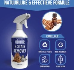 Petsly Odour & Stain Remover - Geurverwijderaars - Urine Vlekken Verwijderen Urinegeur Verwijderen Met Plantaardige Enzymen - 1L -Huisdier Verkoop 1200x1142 8