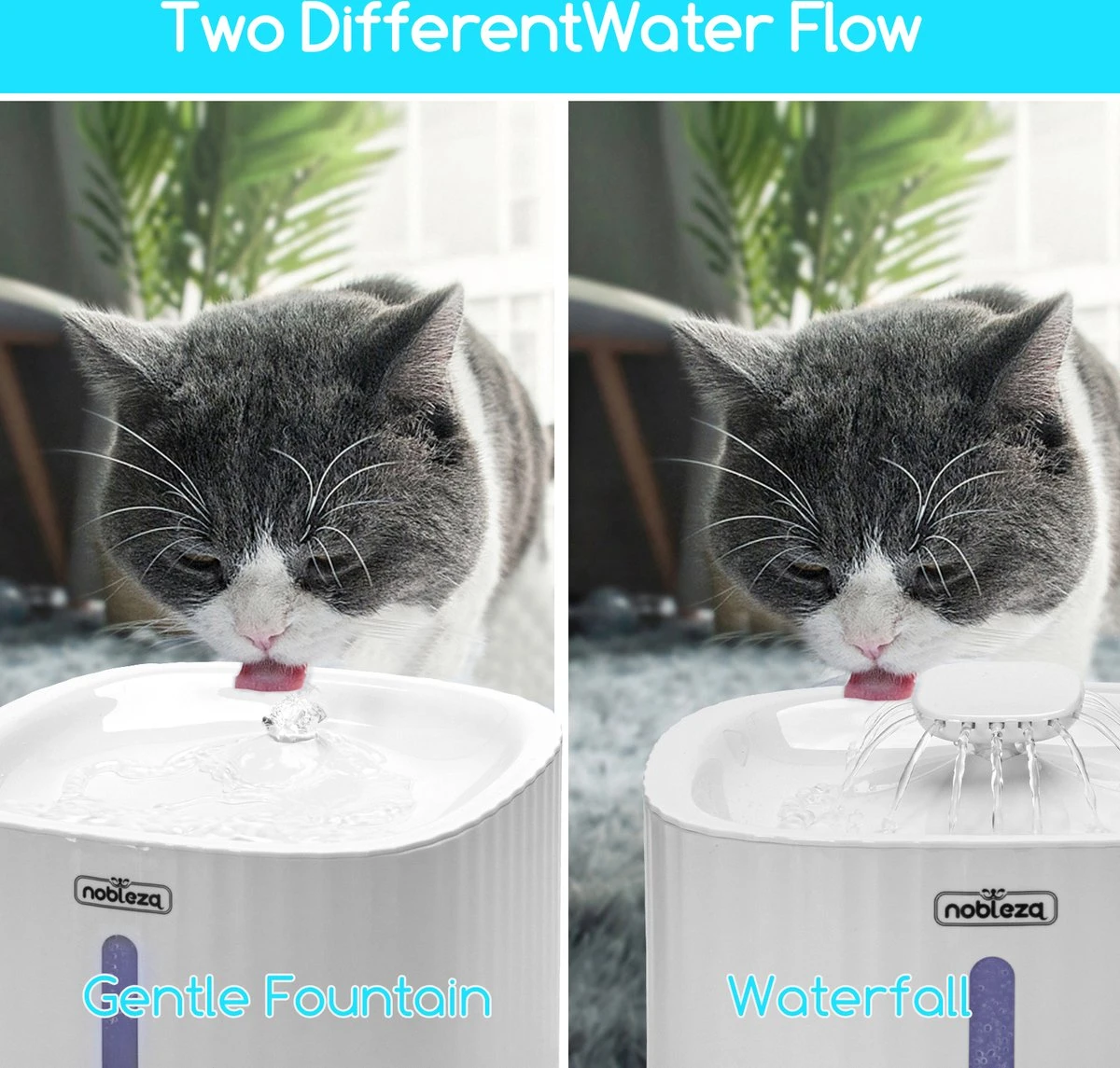 Nobleza Drinkfontein Voor Katten 8 Nobleza Drinkfontein Voor Katten - Afbeelding 6