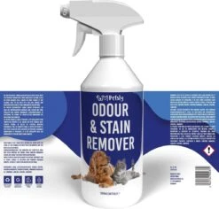 Petsly Odour & Stain Remover - Geurverwijderaars - Urine Vlekken Verwijderen Urinegeur Verwijderen Met Plantaardige Enzymen - 1L -Huisdier Verkoop 1200x1145 2