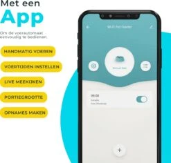 GoldenPaws Automatische Voerbak - Kat En Hond - Zwart - Met Verstelbare Camera - Voerautomaat Met Smartphone Besturing - Voerinhoud 6 Liter -Huisdier Verkoop 1200x1146 7