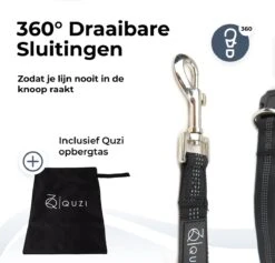 Canicross Looplijn Hond Met Heupriem Voor Hardlopen - Elastische Handsfree Hondenriem - Honden Trainingslijn - 150/200cm - Grijs -Huisdier Verkoop 1200x1150 3