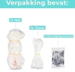 Kattennet Premium - 800 X 300 CM - Kattennet Voor Balkon - Transparant - Balkon Net - Makkelijk Te Monteren- Kattengaas 11 Kattennet Premium - 800 X 300 CM - Kattennet Voor Balkon - Transparant - Balkon Net - Makkelijk Te Monteren- Kattengaas -Huisdier Verkoop 1200x1151 9