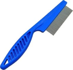 By Qubix Vlooienkam Voor Zowel Katten Als Honden 18.5CM - Blauw