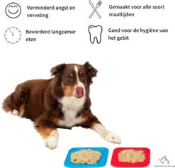 The Pets Supplier - Likmat Voor Hond - 2 Siliconen Likmatten Met 1 Spatel - Slowfeeder - Voermat -Huisdier Verkoop 1200x1153 15