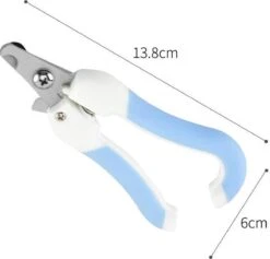 Merkloos Nagelschaar - Nagelschaartje - Nagelknipper - Geschikt Voor Hond Kat Konijn Cavia Vogel - Blauw Wit -Huisdier Verkoop 1200x1153 8